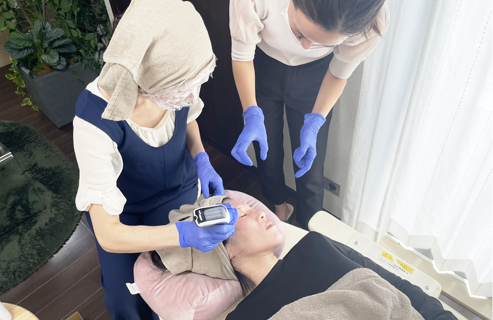 ヴィーナス（Be nurse）の実技研修を行いました